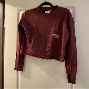 Santa Barbara City College LS Crop Top